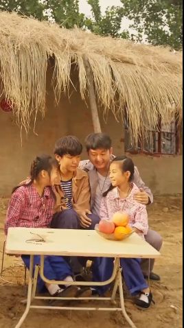 你好爸爸背影