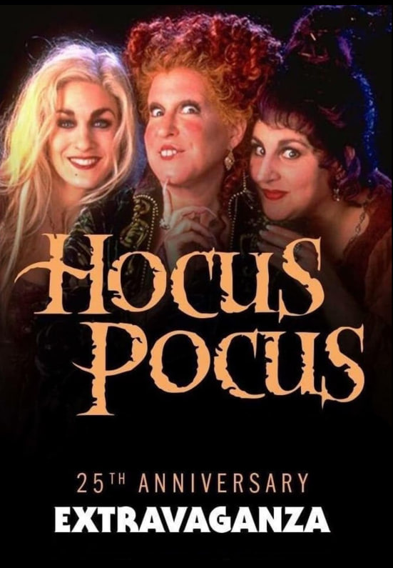 HocusPocus25周年万圣节狂欢