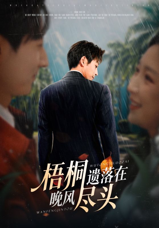 梧桐遗落在晚风尽头棠花不识旧时月